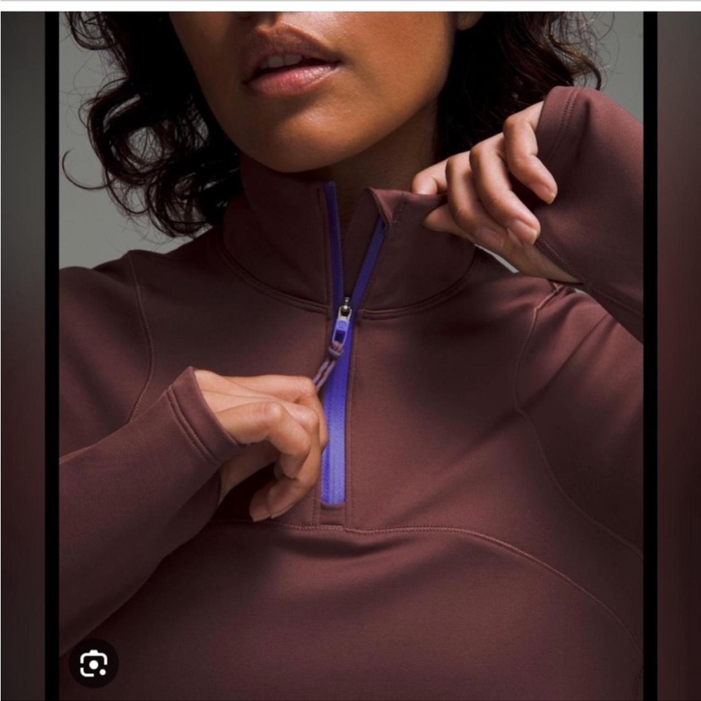 Lululemon cropped zipper